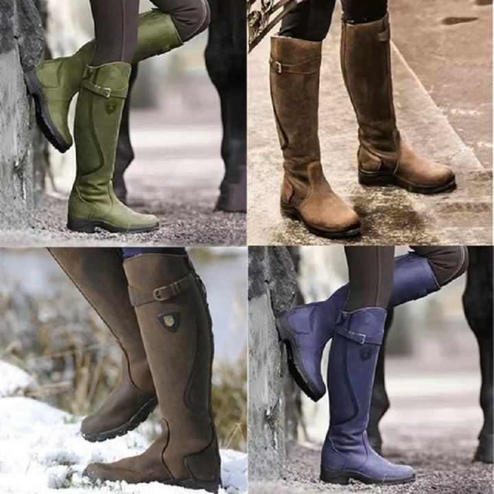 Nieva | Bottines Élégantes en Cuir pour Femmes