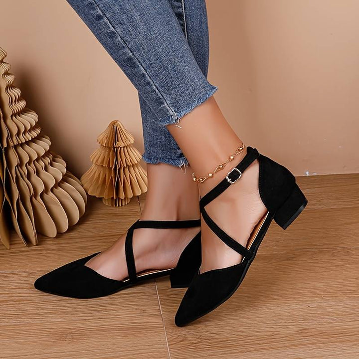 Soosiasa | Chaussures Plates Femme Polyvalentes À Bout Pointu