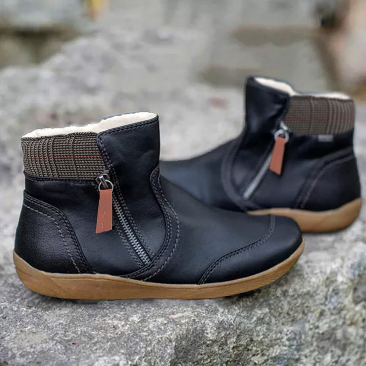 Vaorae | Bottes imperméables en cuir pour femmes