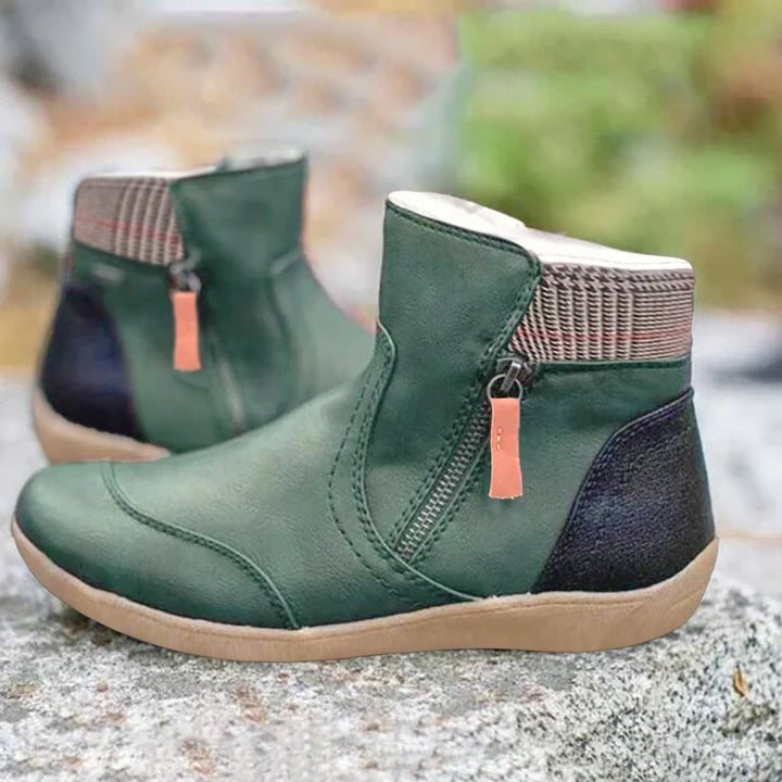 Vaorae | Bottes imperméables en cuir pour femmes