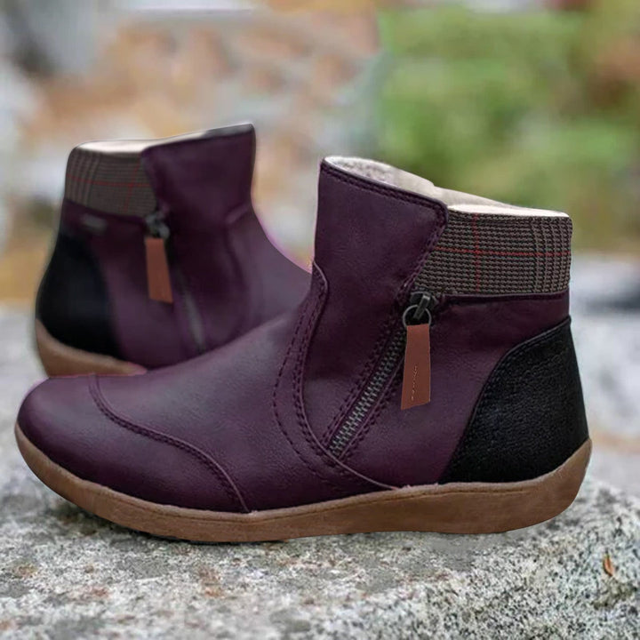 Vaorae | Bottes imperméables en cuir pour femmes