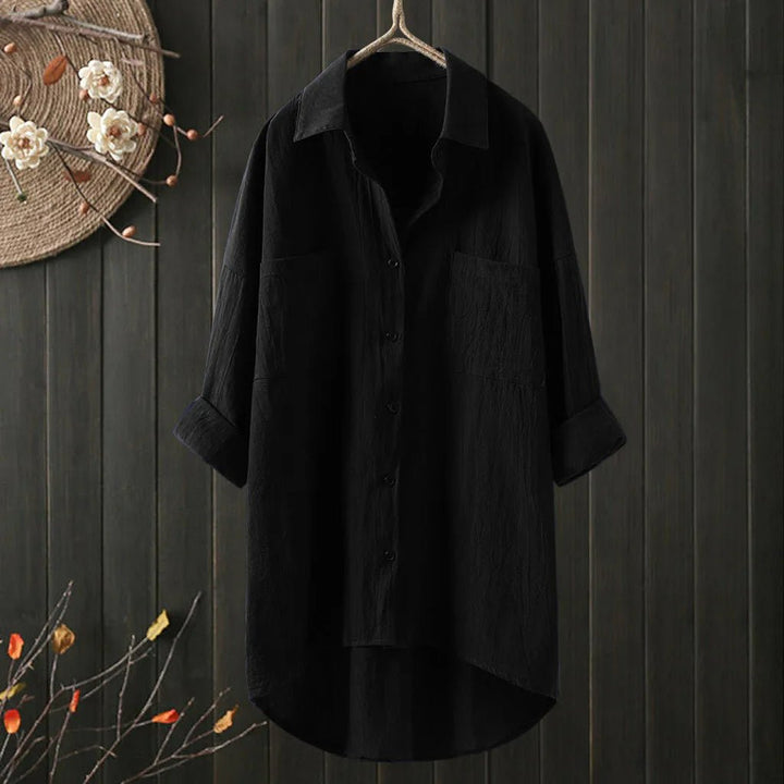 Roena | Blouse à manches longues avec coupe décontractée