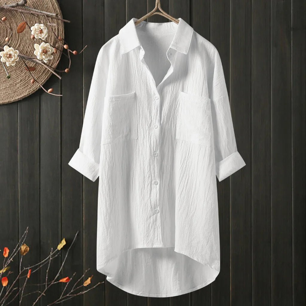 Roena | Blouse à manches longues avec coupe décontractée