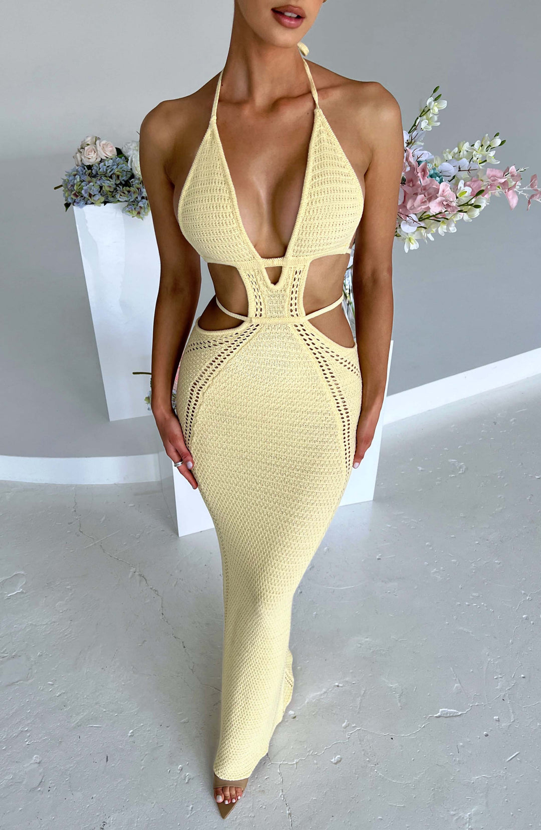 Naliaxa | Robe décolletée dos nu pour femmes
