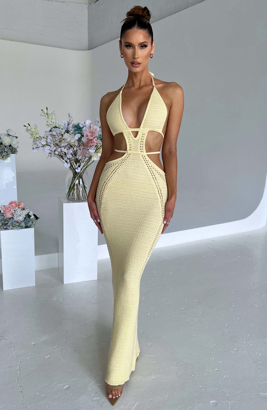 Naliaxa | Robe décolletée dos nu pour femmes