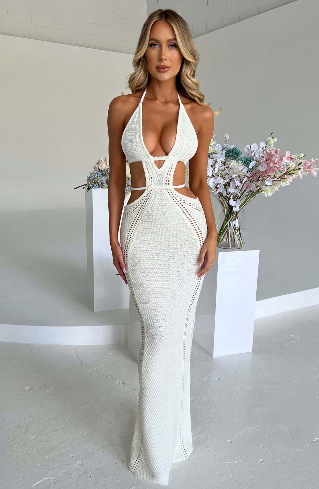 Naliaxa | Robe décolletée dos nu pour femmes