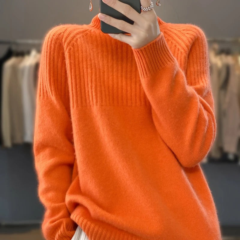 Selinesa | Pull col roulé doux et chic pour femmes
