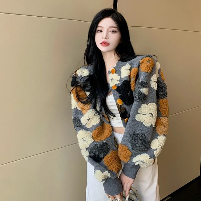 Leayama | Gilet brodé fleuri pour femmes