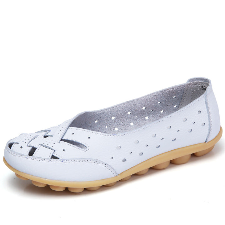 Naellera | Ballerines en cuir confortables
