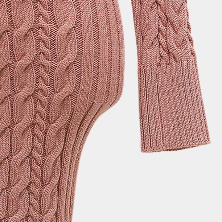 Oellera | Robe pull en maille décontractée pour femmes