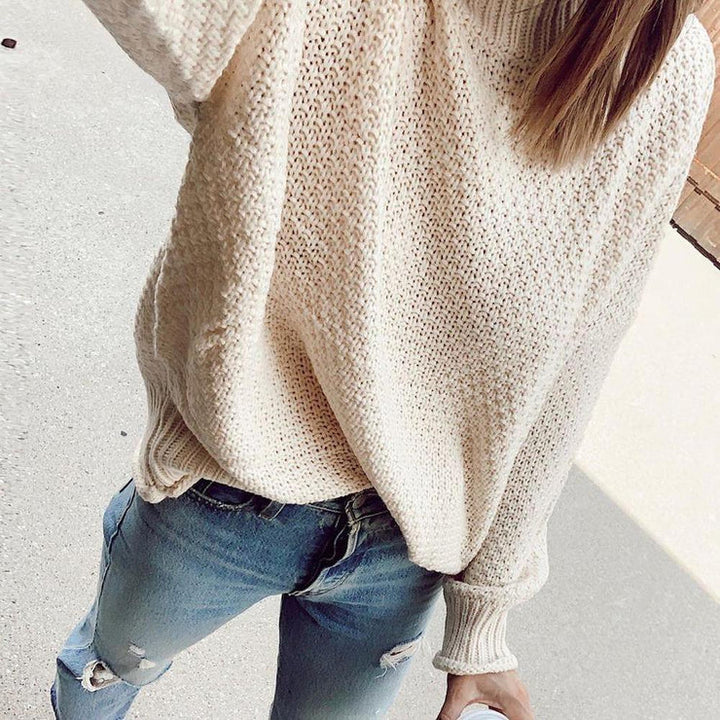 Sariasa | Pull col montant élégant pour femmes