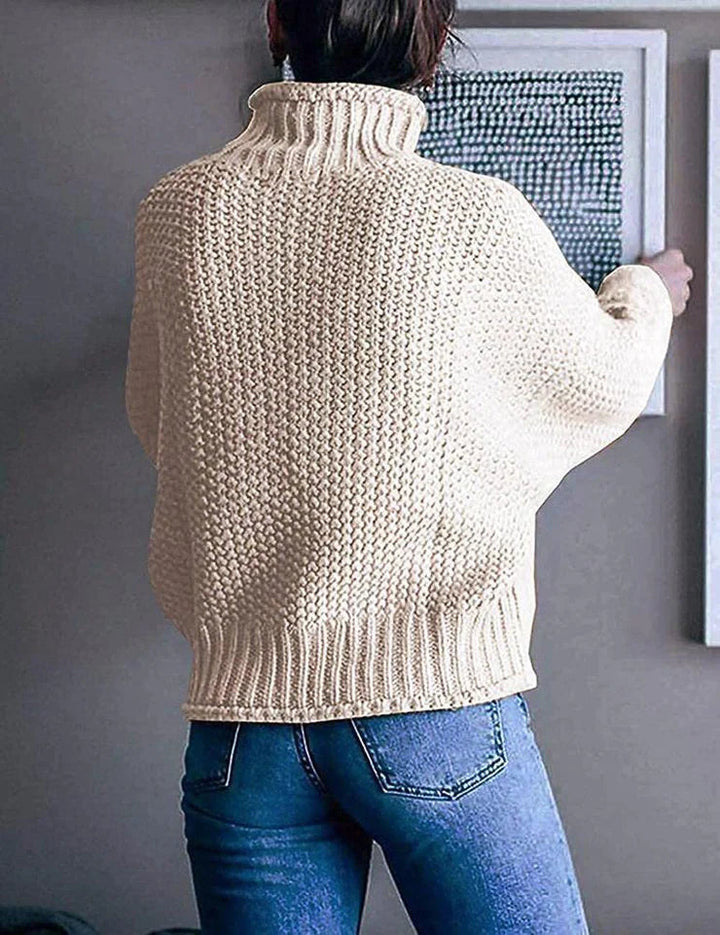 Sariasa | Pull col montant élégant pour femmes