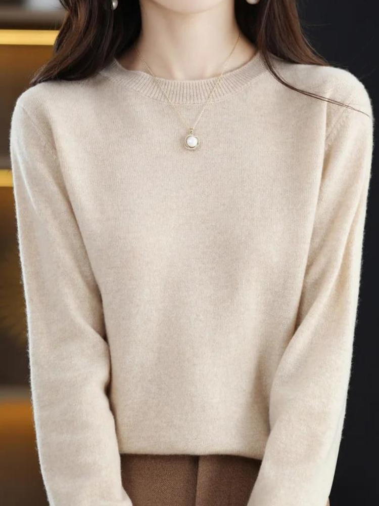Nooraena | Pull Merinos Élégant pour Femmes