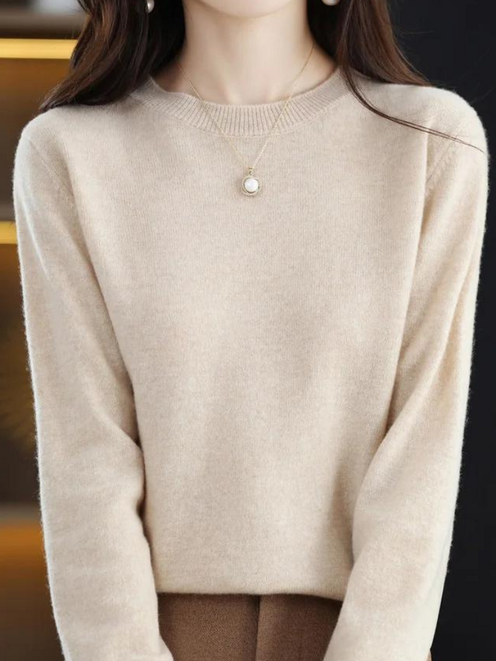 Nooraena | Pull Merinos Élégant pour Femmes