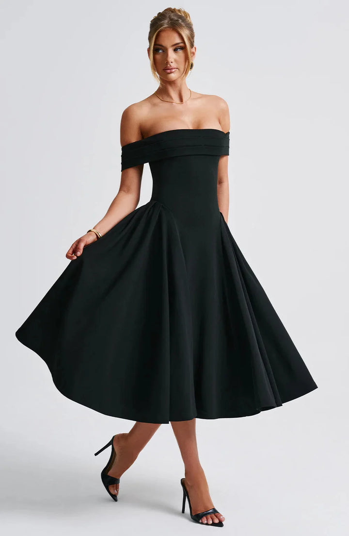 Eirala Chic Midi Robe cocktail – Hilf