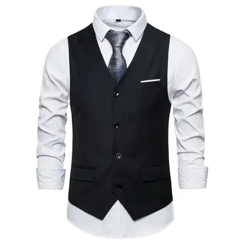 Raarar Noir Sans Manche Gilet – Bud