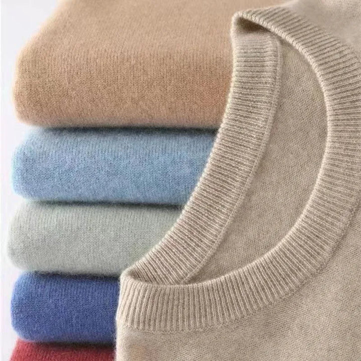 Luoraer | Pull classique en cachemire pour homme
