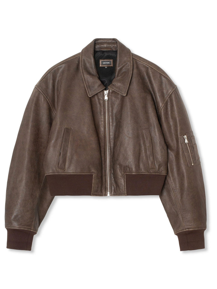 Moosiala | Veste en cuir élégante pour femmes