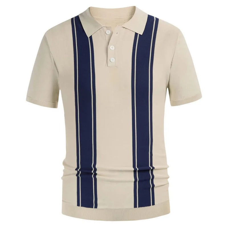 Veaynes | Menswear Polo en maille à manches courtes