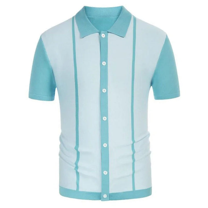 Veaynes | Menswear Polo en maille à manches courtes