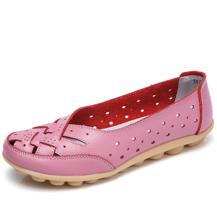 Naellera | Ballerines en cuir confortables