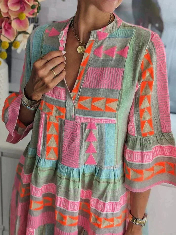 Silinena | Robe midi élégante