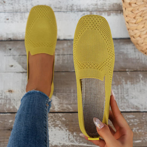 Muria | Chaussures plates basses d'été à bout rond pour femmes