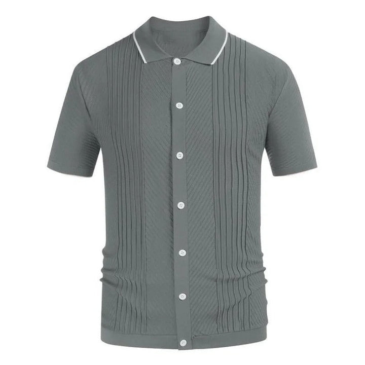 Veaynes | Menswear Polo en maille à manches courtes