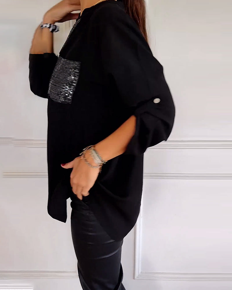 Viellea | Chemise Décontractée Manches Longues pour Femmes