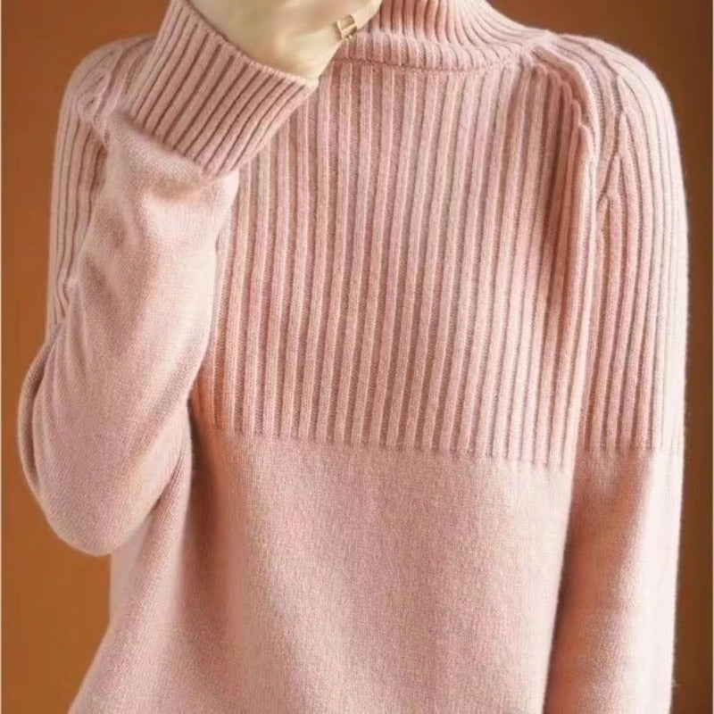Selinesa | Pull col roulé doux et chic pour femmes