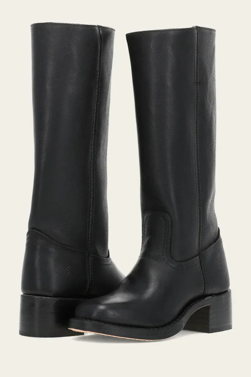 Saaynera Structuré Montantes Bottes – Wulfrun