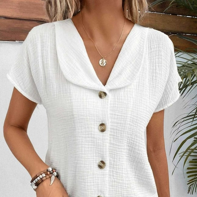 Viosiaxa | T-shirt à boutons