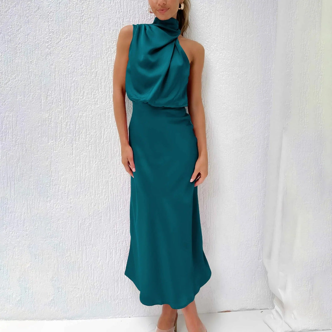 Noevala | Robe de fête en satinv