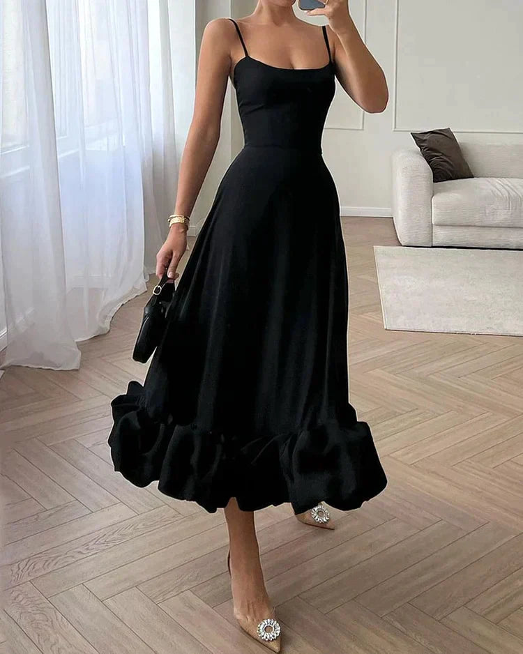 Luenana | Robe de fête mi-longue