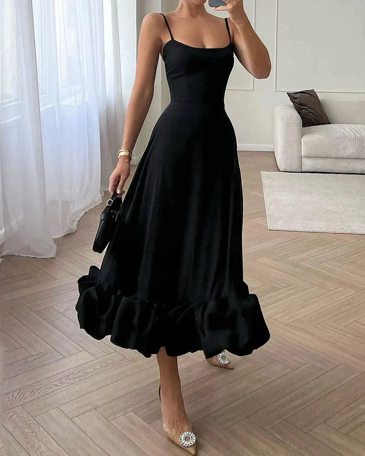 Luenana | Robe de fête mi-longue