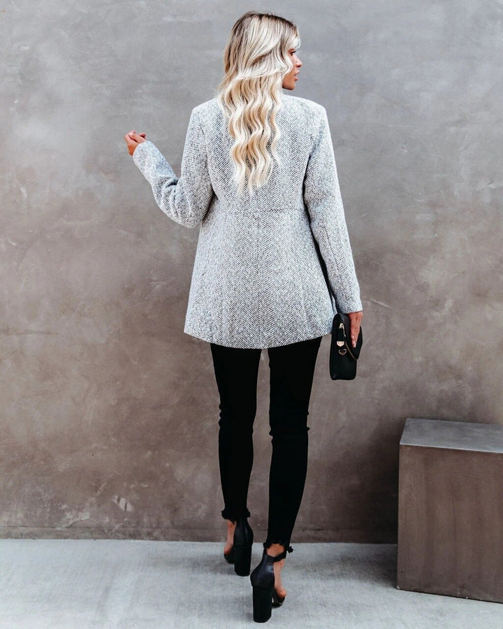 Vaarrama | Veste en tweed élégante pour la mi-saison