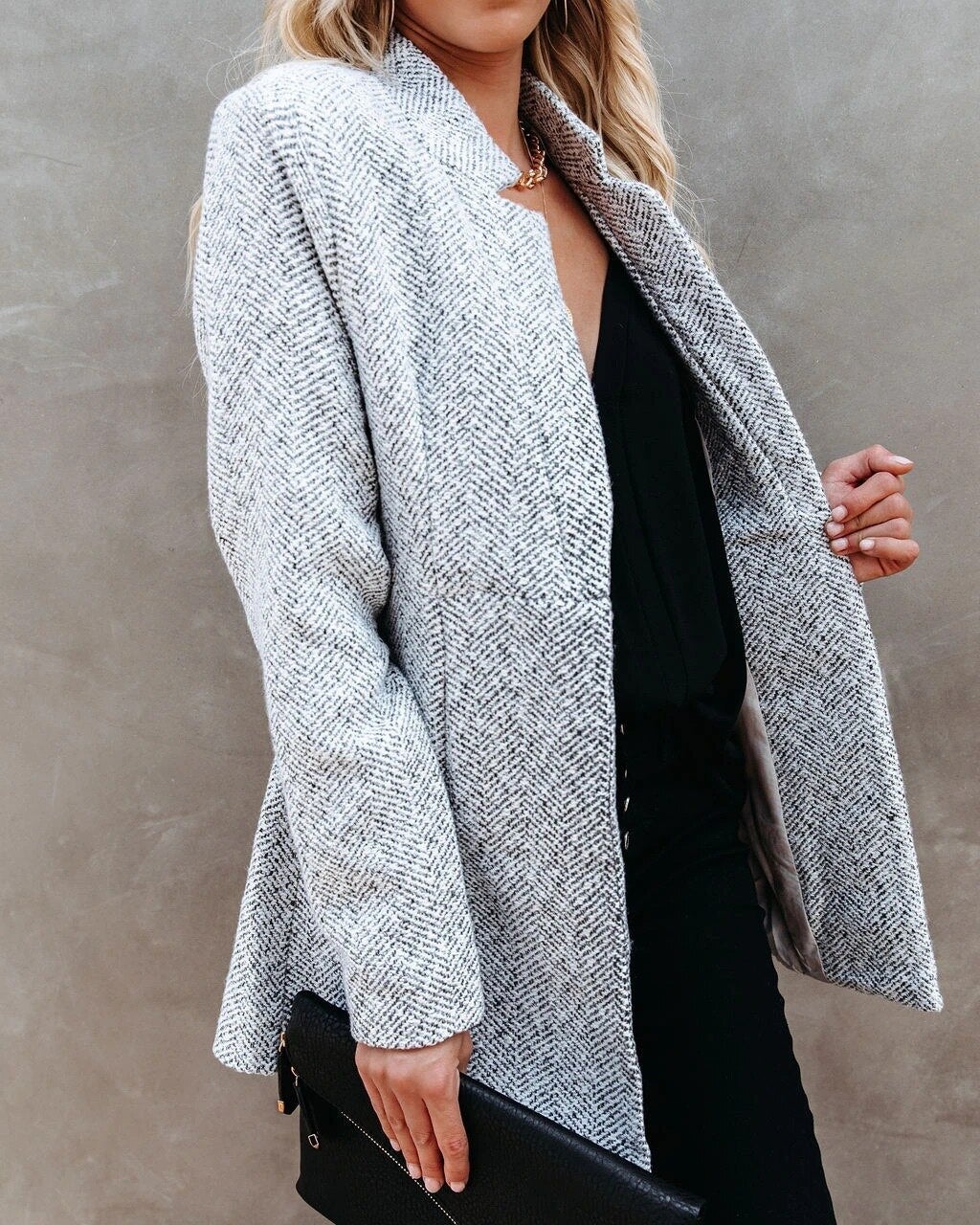 Vaarrama | Veste en tweed élégante pour la mi-saison