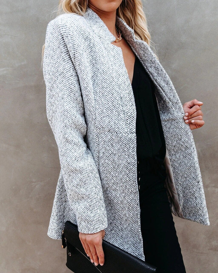 Vaarrama | Veste en tweed élégante pour la mi-saison