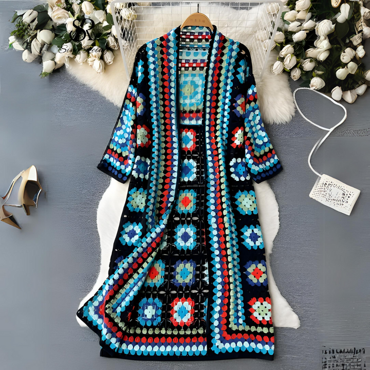 Muettasa | Bohemian Ethno Cardigan pour femmes