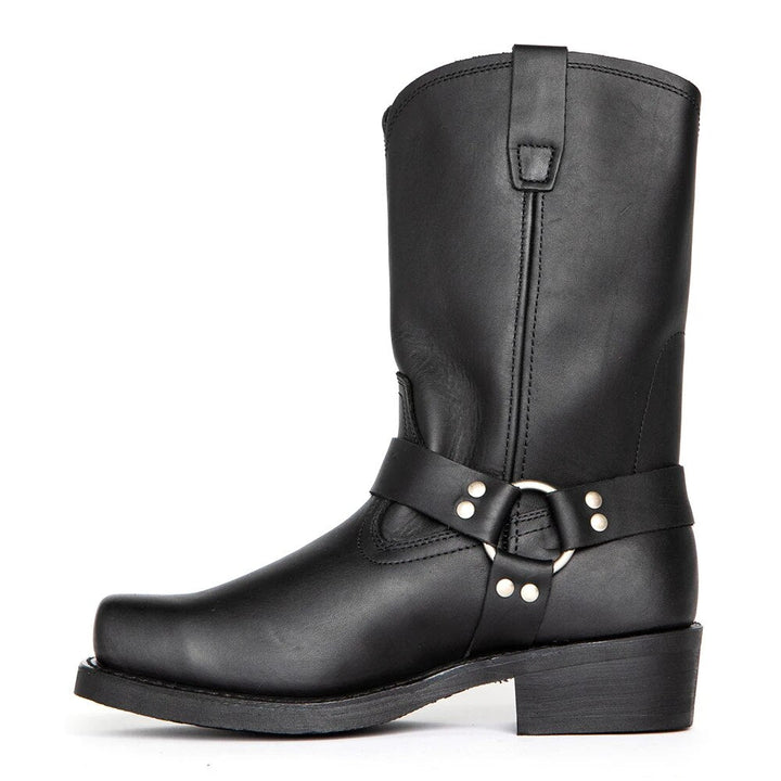 Liarraxa | Bottines Courtes à Talon Carré pour Femmes