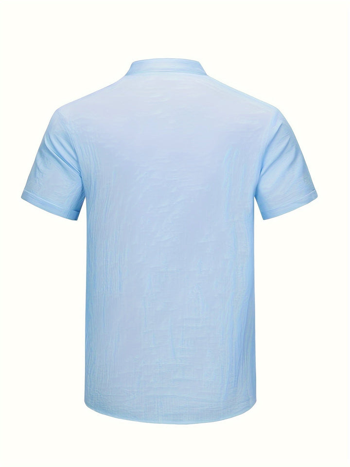 Virias | Chemise Col Montant Homme