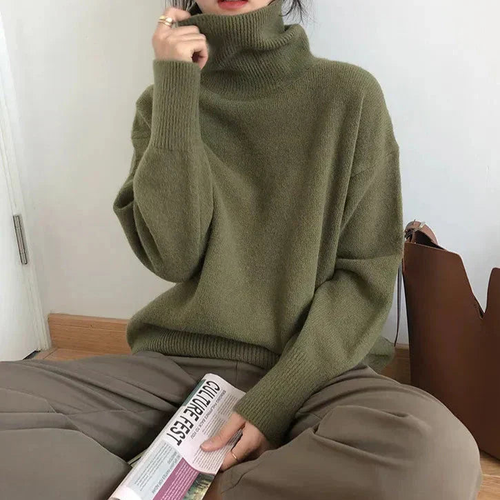 Sioraema | Pull col roulé élégant pour femmes