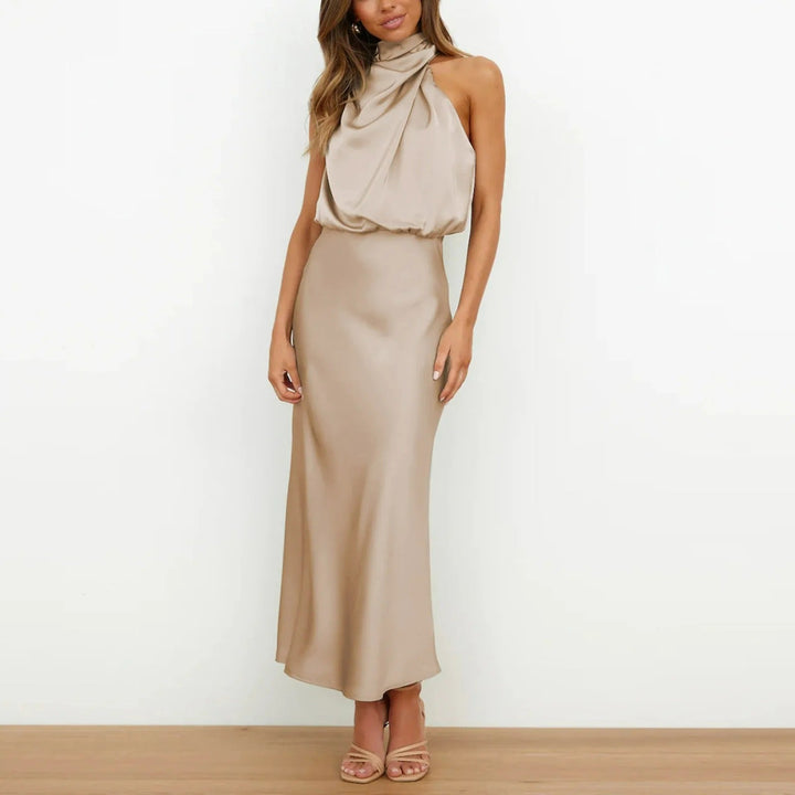 Noevala | Robe de fête en satinv