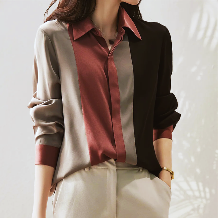 Noetta | chemisier en satin
