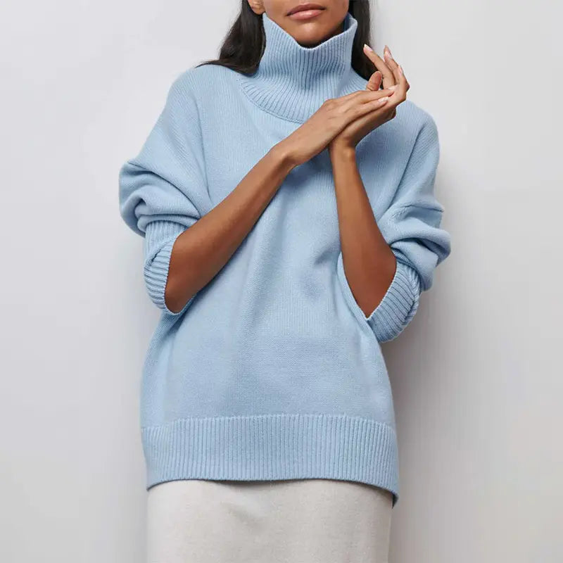 Liosiana | Pull à col roulé élégant pour femmes
