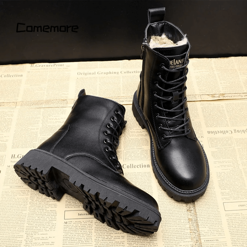 Roelleaxa | Bottes Élégantes en Cuir Vegan pour Femmes