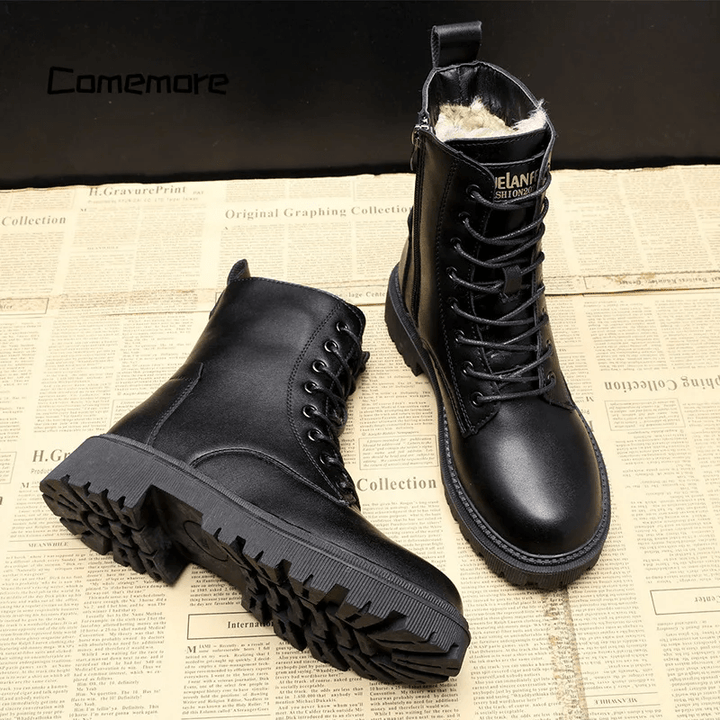 Roelleaxa | Bottes Élégantes en Cuir Vegan pour Femmes
