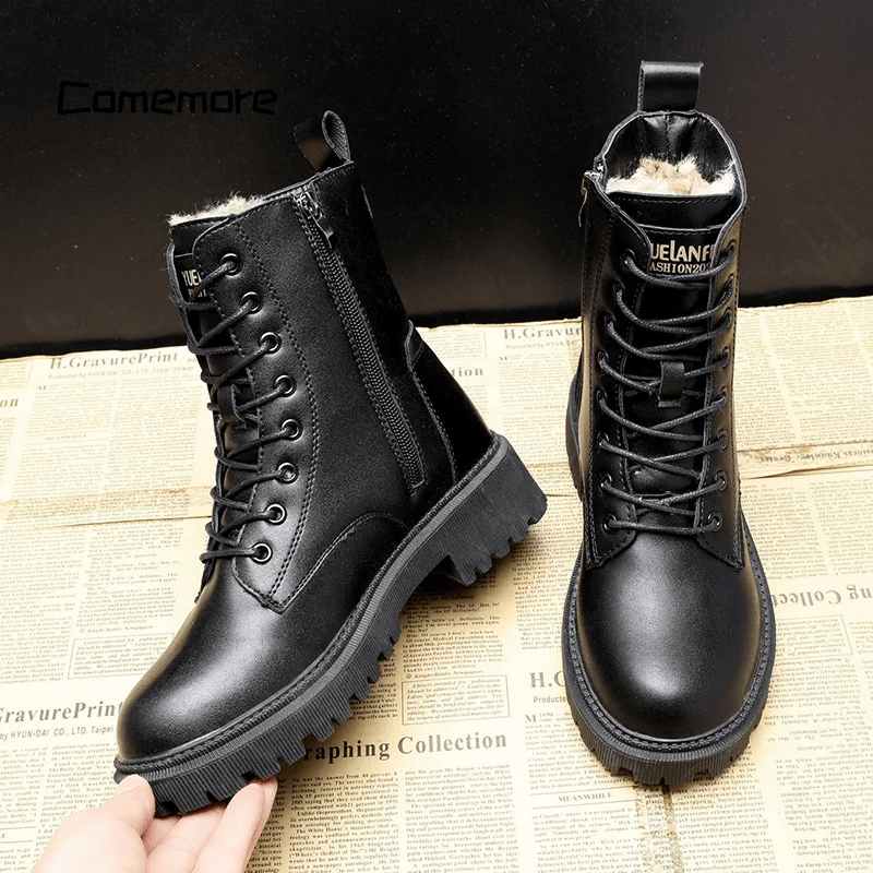 Roelleaxa | Bottes Élégantes en Cuir Vegan pour Femmes