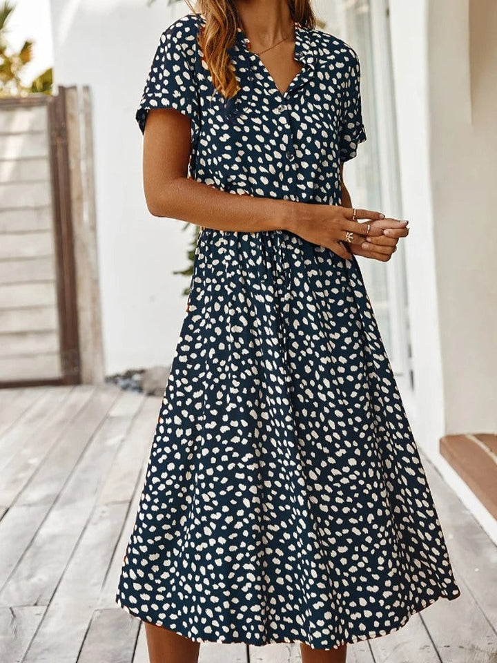 Soosiara midi à pois pour l'été - Maya