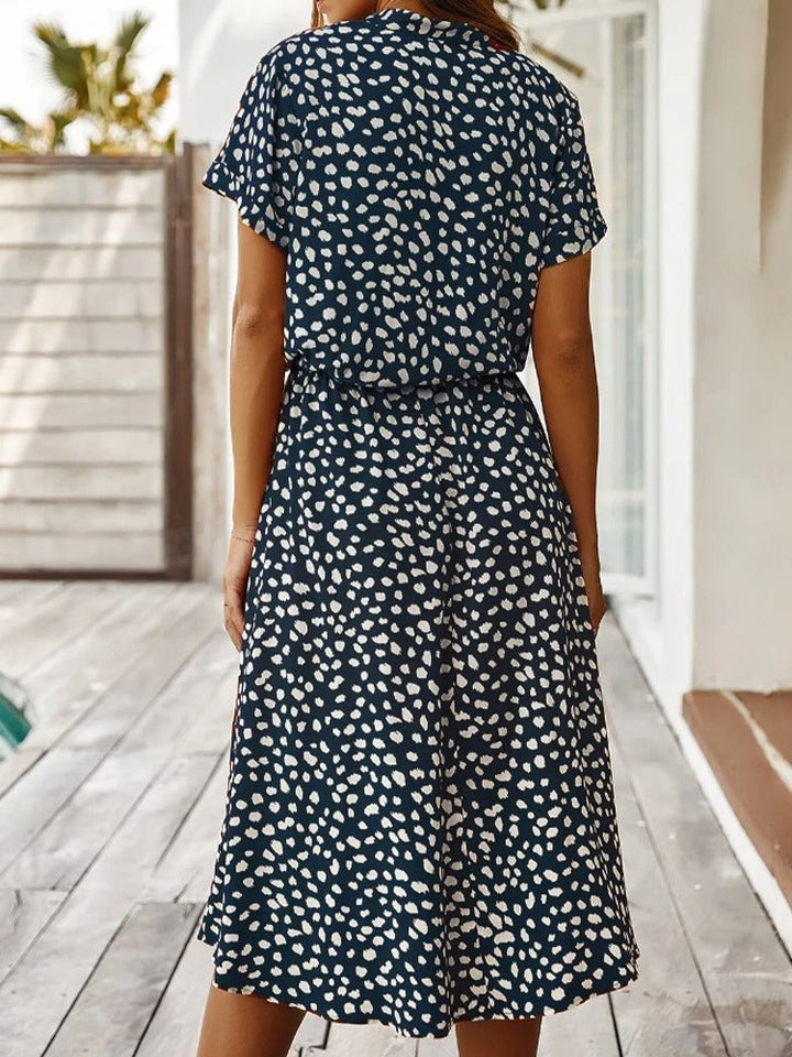 Soosiara midi à pois pour l'été - Maya